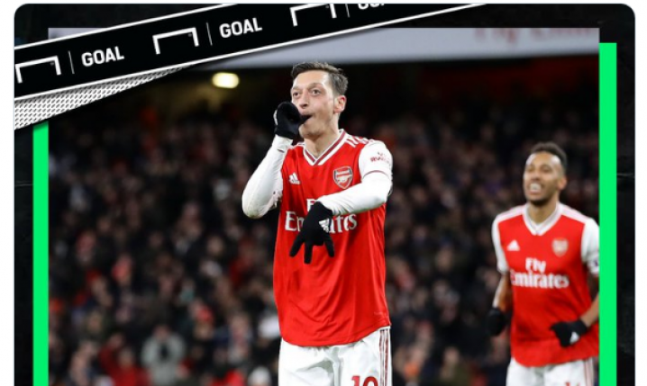 Po TYLU DNIACH Mesut Özil w końcu STRZELIŁ gola dla Arsenalu w lidze